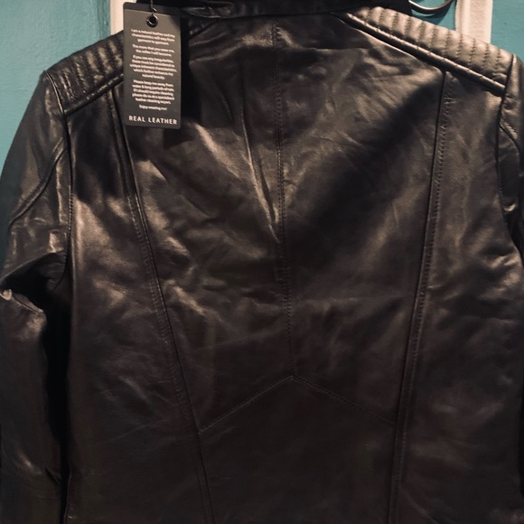 The Baddest of Them All Real Leather Jacket